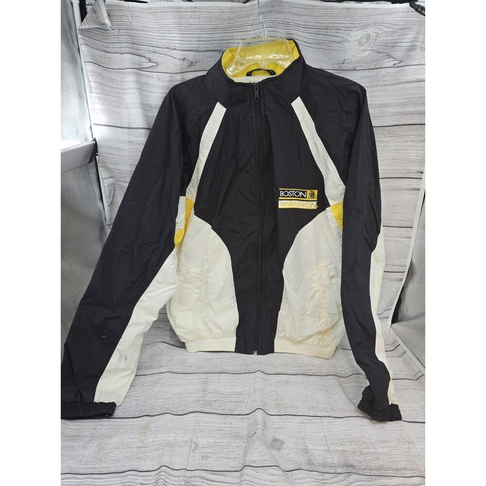 Woodlake 102nd BBA April 20, 1998 BOSTON MARATHON 26.2 Embroidered Large Jacket